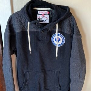 Mitchell & Ness Denver Broncos Throwback Hooded Pullover Sweatshirt